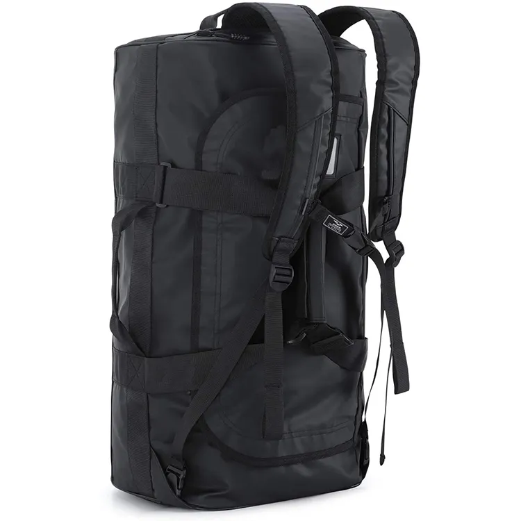 40L 70L 90L PVC Tarpaulin Sports Gym Bag Travel Hiking Duffel Bag with Backpack Straps Waterproof Gym Sport Duffle Bag With Logo
