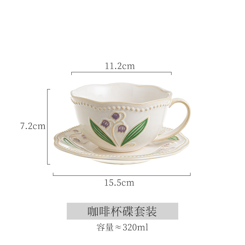 Cup and saucer-A