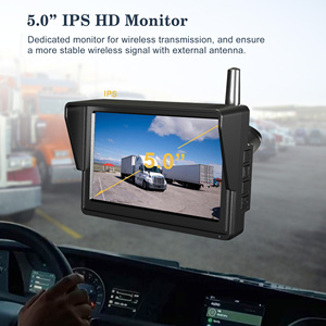 DIY Magnetic and Bracket Mounting Solar <strong>Wireless</strong> Magnetic Rear View <strong>Reverse</strong> Backup Camera Monitor <strong>System</strong> - Product Image 5