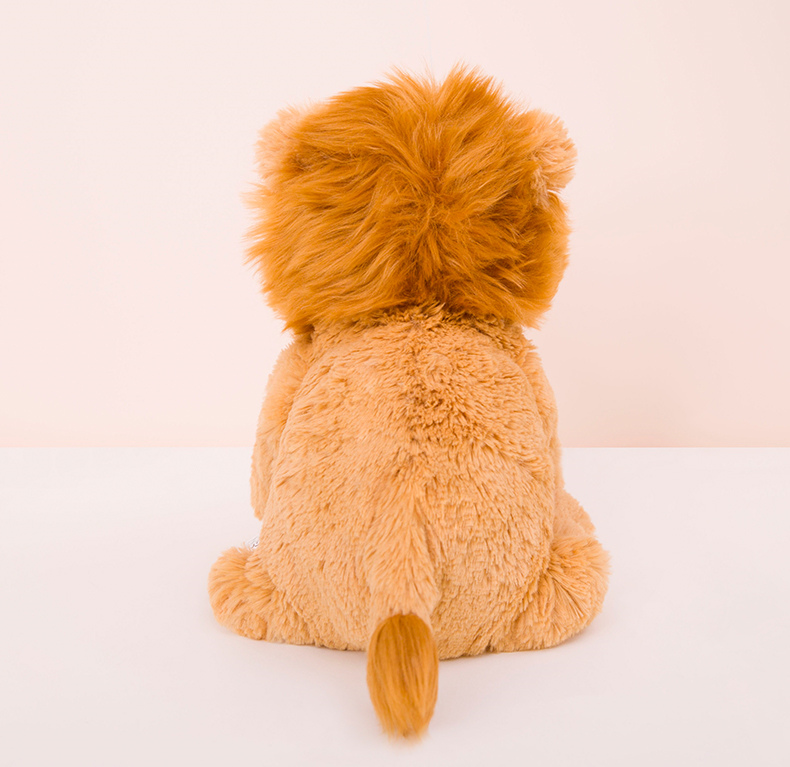 最佳礼品超软毛绒卡通狮子小象儿童毛绒玩具 - Product Image 2
