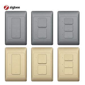 AU Tuya hiçbir nötr zigbee anahtarı akıllı ev fiziksel düğme işık duvar anahtarı madde akıllı ışık anahtarı - Product Image 2