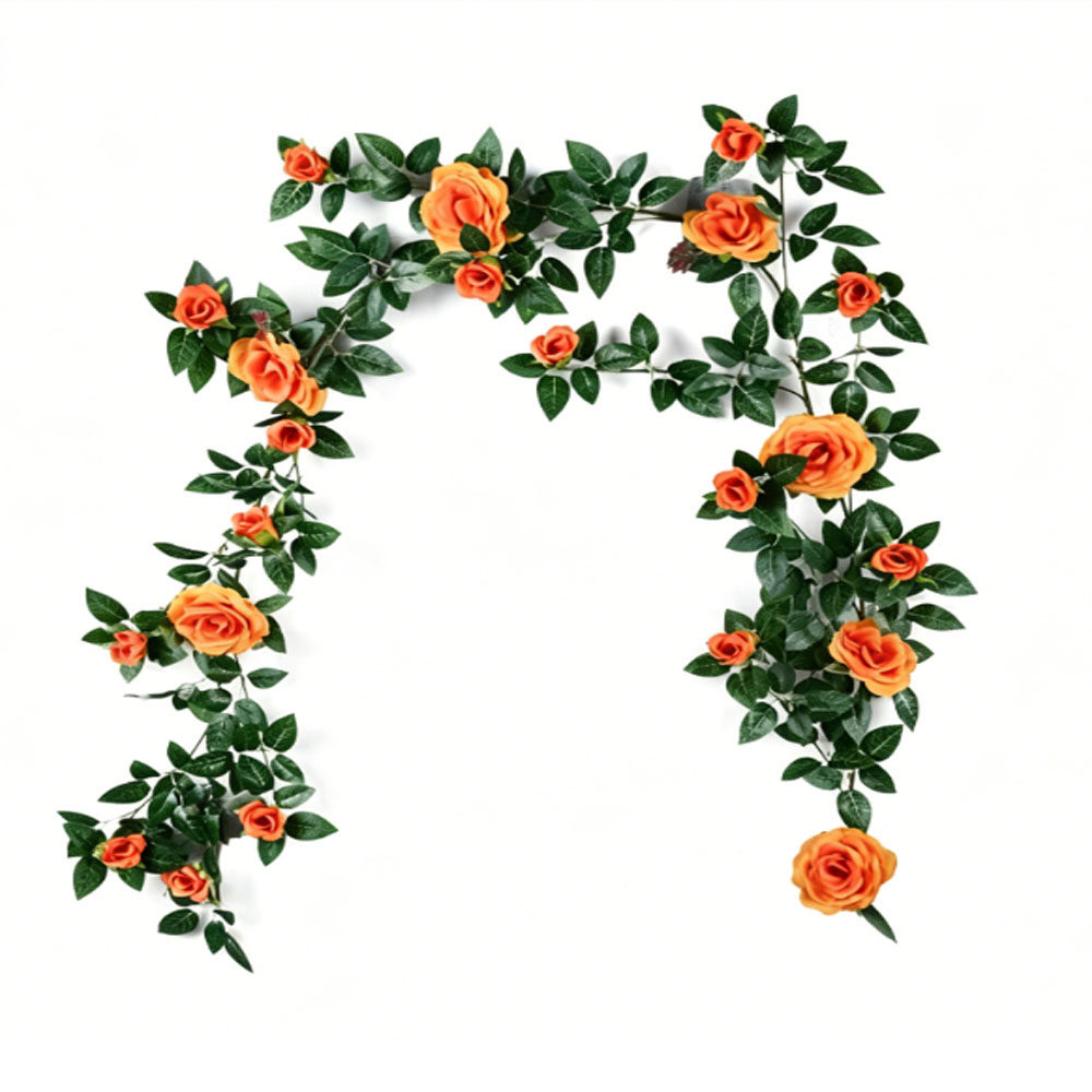 Fleur de vigne orange 1