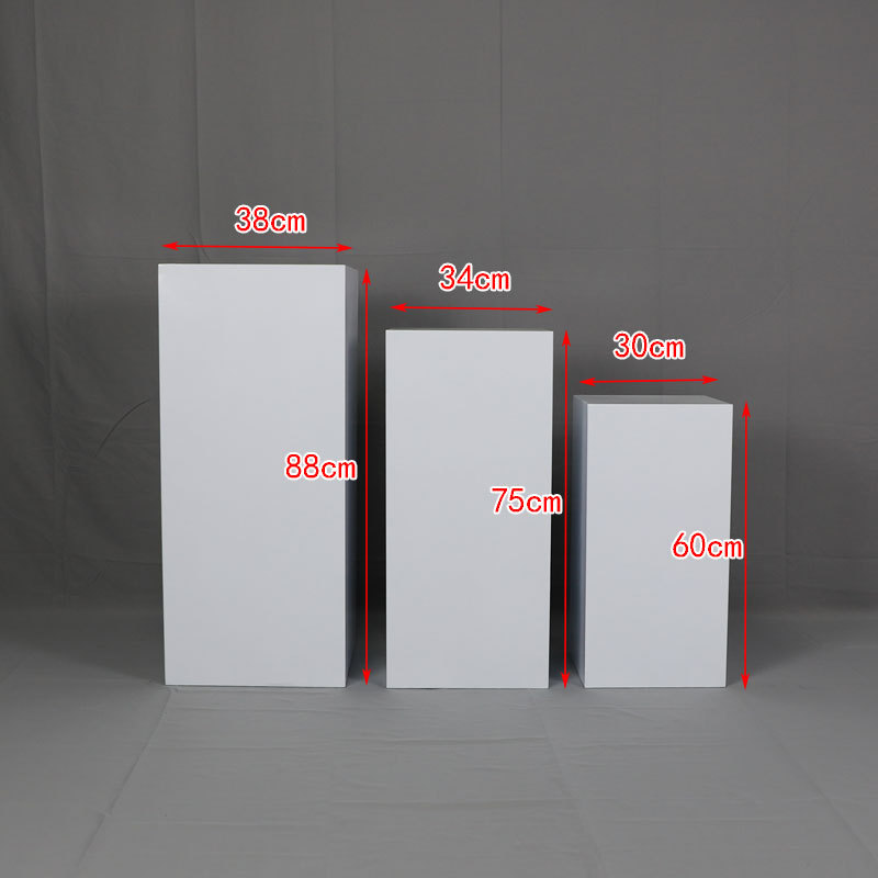 conjunto grande blanco de 3 piezas