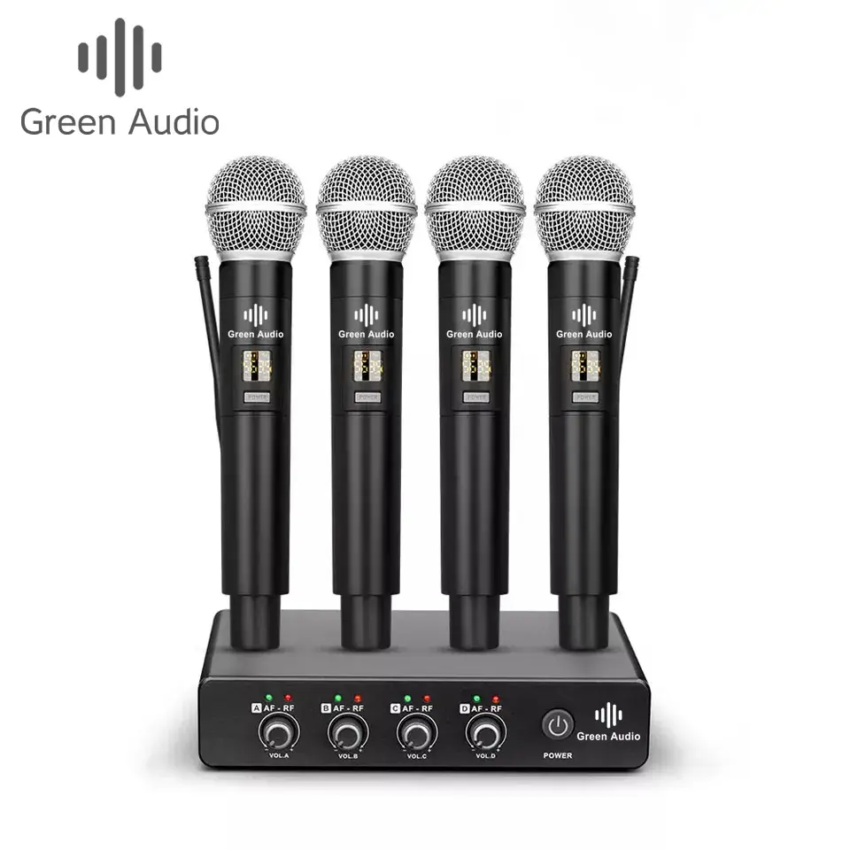 GAW-D2000 più venduto in Ablibaba microfono wireless professionale uhf vera diversità microfono senza fili