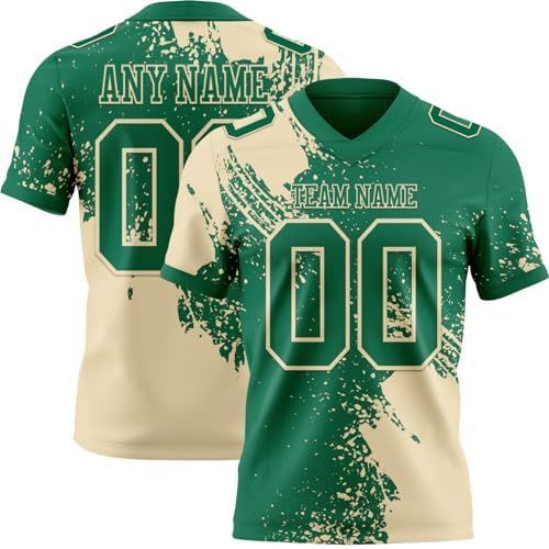 Kelly Green and Cream