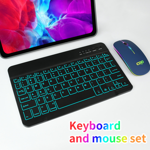 2,4G Slim USB Computadora de escritorio Nuevo BT Teclado óptico inalámbrico Ratón Combo Material ABS para PC Laptop USB 3,0 Interfaz de unidad