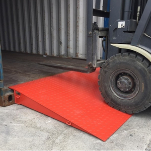 Carico resistente del carrello elevatore di capacità di carico 6500KGS con la catena e lo scarico della rampa di carico del contenitore d'acciaio - Product Image 4