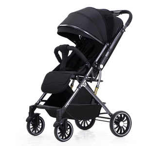 2024 nuovo Design leggero e automatico passeggino per bambini 0-3 anni passeggino pieghevole passeggino 2 in uno