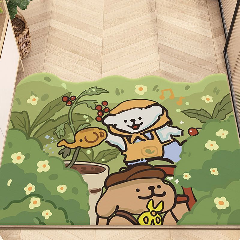 Planting couple dogs