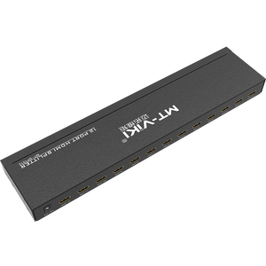 4K 30Hz <strong>HDMI</strong> <strong>Splitter</strong> <strong>1</strong> in <strong>12</strong> Out, MT-VIKI 1x12 <strong>1</strong> Computer <strong>12</strong> Monitor + Power Adapter <strong>HDMI</strong> <strong>Splitter</strong> - Product Image 2