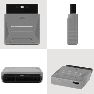 用于PS1/PS2迷你控制器的无线控制器接收器游戏手柄转换器适配器 - Product Image 4