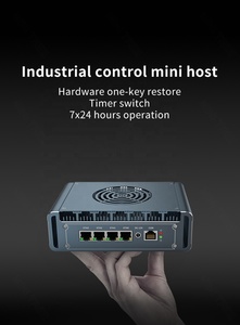Celeron J5005 N6210 J6413 Mini Firewall Router 4*2.5G Lan Quad Core HD DP 8G 16GB RAM Mini PC per il controllo industriale Cloud Sever - Product Image 5