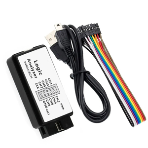 Mini Portable USB Logic Analyzer SCM 24MHz 8 Kanal 24M Debugger Logic Analyzer Tool für ARM FPGA 24M 8CH USB Logic Analyzer - Product Image 2