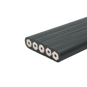 <strong>Customized</strong> Anti-Interference <strong>Control</strong> Cable Shielded Flat PVC LSZH Insulation TVVBP YFFBP for Elevator Power Signal - Product Image 4