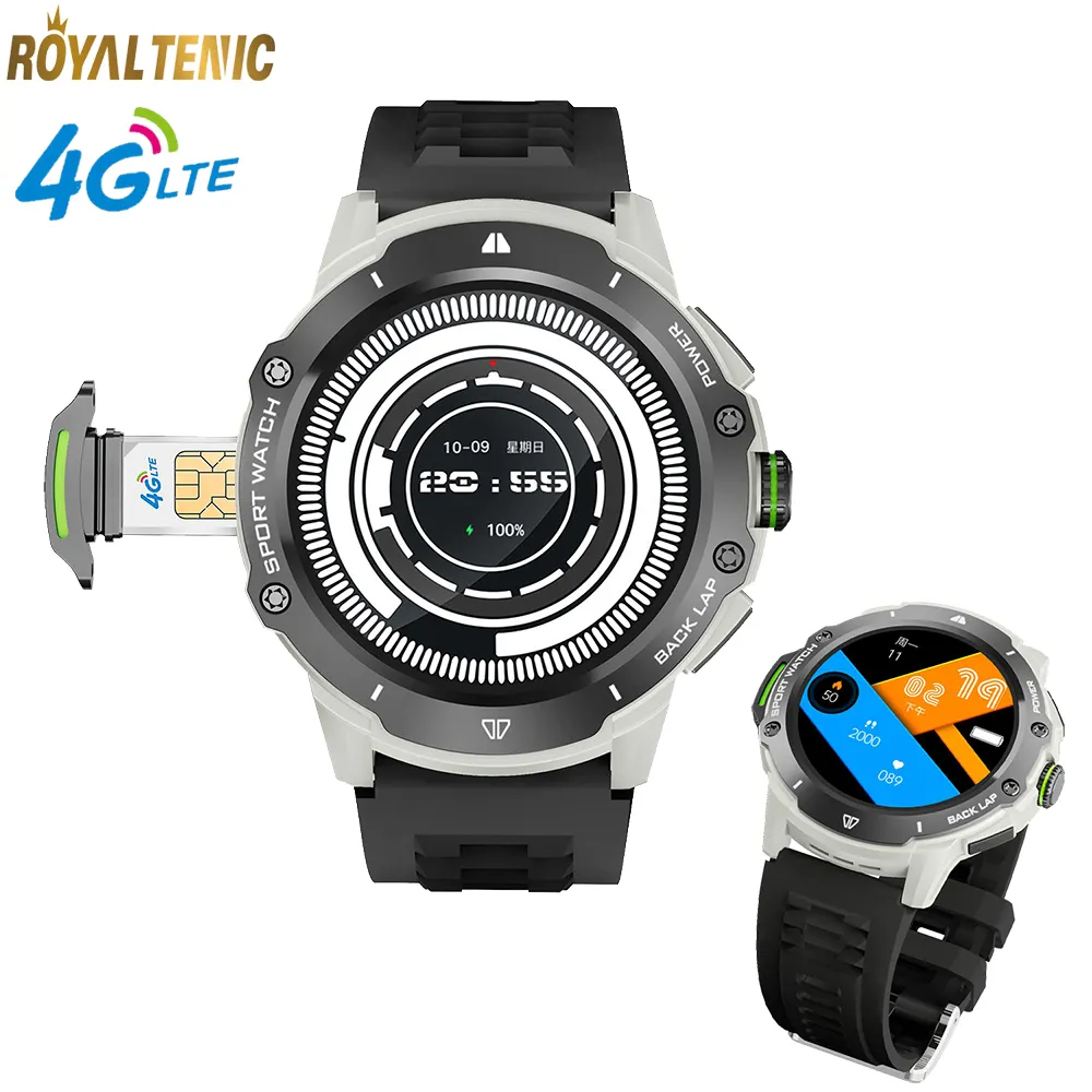 G15 Pro arloji cerdas Android 2024, jam tangan pintar kesehatan WIFI, GPS 4G, Android, arloji cerdas Reloj, dengan kartu sim