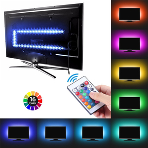 DC 5-24V USB LED-Licht leisten regler RGB-Funk fernbedienung IR-Fernbedienung HF-Steuerung Für LED-Licht leiste Home Decoration - Product Image 6
