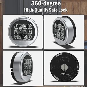 Serratura elettronica sicura della grande scatola, serratura digitale della tastiera elettronica per la porta del caveau, serratura della porta sicura serratura del bancomat della banca - Product Image 3