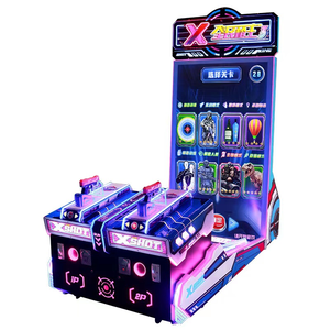 HC kaynak fabrika OEM iki kişi Arcade oyun makinesi sikke işletilen su atıcılık simülatörü eğlence sikke itici oyunu - Product Image 1