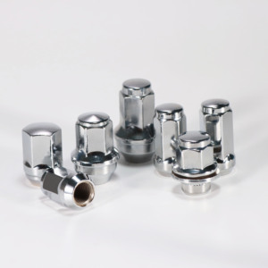 Nhà máy phong cách Chrome kẽm kết thúc màu đen bạc acorn Mag <span class=keywords><strong>Lug</strong></span> Nut M12x1.5 14x1.5 12x2 14x2 tùy chỉnh - Product Image 6