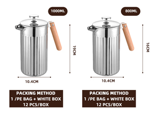 High Quality Centennial Classic Stainless Steel <strong>Coffee</strong> &amp; Tea Set Hot Sale Espresso &amp; Tea Tools with Promotional Price - Product Image 4