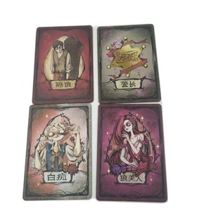 Özel Logo tahta oyunları ile özel çevre dostu aile çok oyunculu kart oyunu - Product Image 6