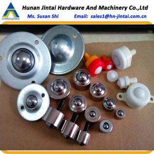 ball transf unit with mounting clip 8mm diameter air roller for table noiseless heavy <strong>load</strong> ball transfer units nylon cy16b - Product Image 4