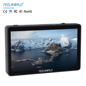FEELWORLD kamera layar sentuh LUT 3D, monitor bidang dslr 4K, dukungan IPS FHD1920x1080, monitor layar sentuh F6 PLUS V2 <span class=keywords><strong>6</strong></span> inci - Product Image 1