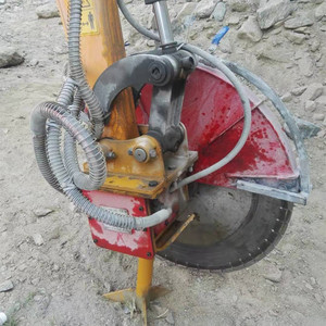 ショベルマウントロックカッター新品1200mm硬砂岩花崗岩大理石石切断機モーターコア部品付き - Product Image 4