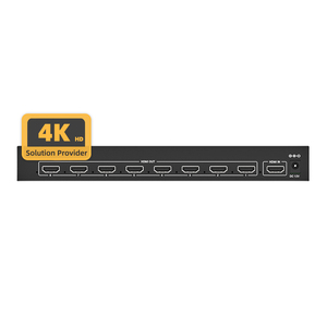 Divisor HDMI 4K 10,2 Gbps 1x8 Distribuidor EDID listo para usar Distribuidor DE VIDEO 1 en 8 salidas Distribuidor 4K HD