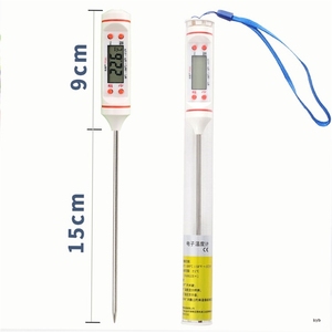 TP101 Nhiệt kế thực phẩm nhà bếp nhiệt độ nước điện tử đo nhiệt độ nướng nướng dầu nhiệt kế Nhiệt độ đầu dò loại - Product Image 5