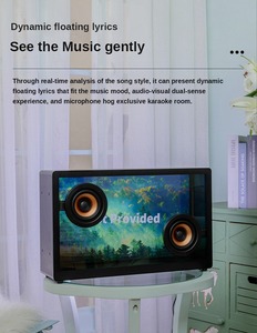 真新しいNetflixデスクトップオーディオビッグスピーカー教会用屋外サウンド透明な青い歯4.2mmコネクタ壁画スピーカー