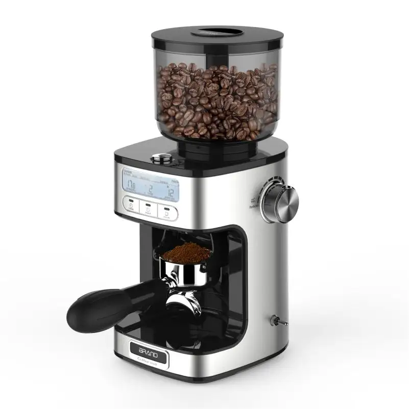 Sıcak satış ticari kahve değirmeni elektrik konik kahve değirmeni makinesi