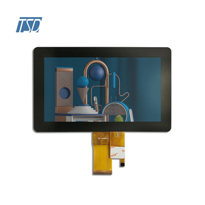 Display LCD con interfaccia USB I2C IPS LVDS ad alta luminosità 7 ''7 pollici 1024x600 con CTP - Product Image 2