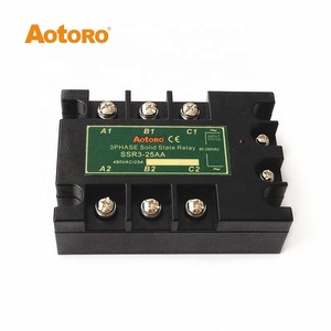 Solid state relais ssr3-40da 40a dreiphasigen elektrischen relais - Product Image 2