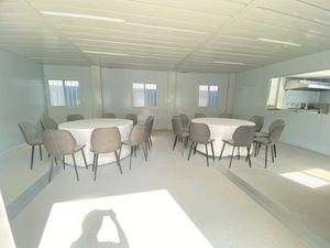 Ensamblar contenedor móvil impermeable de 2 pisos Contenedor modular de oficina para oficina de trabajadores - Product Image 5