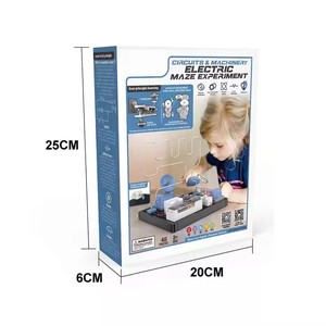 Genitore-bambino nuova fisica educativa fai da te scattando circuito elettronico giocattolo per bambini stelo scienza esplorazione di esperimenti giocattoli - Product Image 3