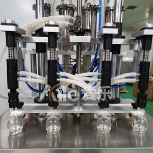High Efficiency Filling Cologne Free Water Semi-<strong>automatic</strong> Four Head Perfume Filling <strong>Machine</strong>