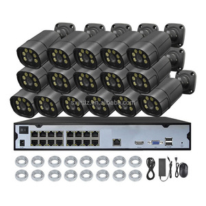 El último sistema de cámaras de seguridad para el hogar POE de 16CH, sistema de cámaras de seguridad CCTV en escuelas, hospitales, centros deportivos - Product Image 2