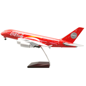 LED <strong>Airbus</strong> A320 NEO Vietjet AIR 45cm Scale 1/100 with LED Light High Details Model <strong>Airplane</strong> with Stand - Product Image 2