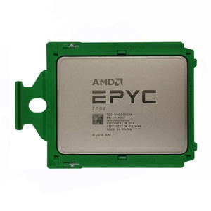 Procesador de servidor AMD EPYC 7702 de 64 núcleos, 2,0 GHz (3,35 GHz Max Boost), enchufe SP3 200W 100-100000038WOF - Product Image 1