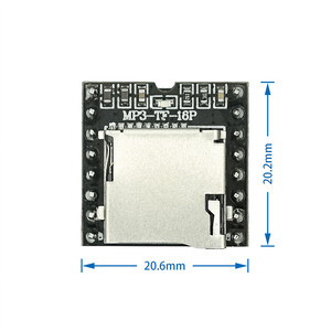Açık kaynak Mini MP3 çalar mini oyuncu geliştirme modülü FOR-ARDUINO DFPLAY ER
