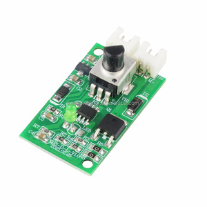 DC7V-12V最小フリーモーターガバナーモジュールPWMモーターファン風速制御速度制御ボード10A - Product Image 1