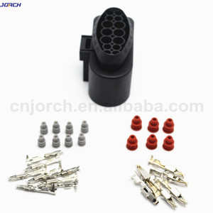 1J0973737 1J0 973 737 Auto Xenon Headlights Lamp Socket 14 Way Auto Connector