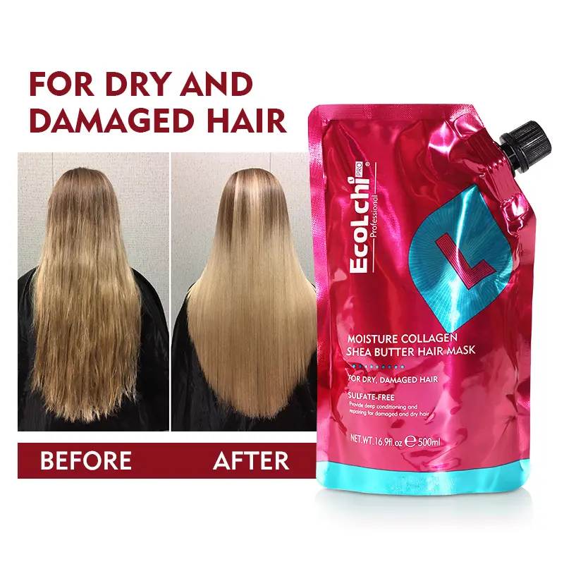 Nhãn hiệu riêng chuyên nghiệp sửa chữa tóc nuôi dưỡng điều Keratin mặt nạ điều trị tóc