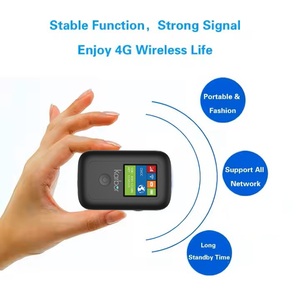 Karbor 4G LTE Router nirkabel <span class=keywords><strong>WiFi</strong></span> portabel 6 dengan Slot kartu SIM Internet seluler <span class=keywords><strong>WiFi</strong></span> Mini Ips untuk Router <span class=keywords><strong>Wifi</strong></span> - Product Image 3