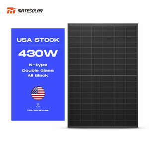 Chúng Tôi Kho Giá Tốt Nhất Hiệu Quả Cao 430W Mono Năng Lượng Mặt Trời Bảng Điều Khiển Đầy Đủ Màu Đen Đôi Thủy Tinh 440W Năng Lượng Mặt Trời PV <span class=keywords><strong>Module</strong></span> Cho Nhà - Product Image 1