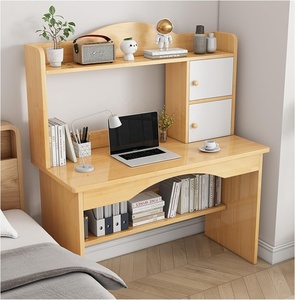 <strong>Multi</strong> <strong>Functional</strong> Modern Wood Storage Shelves Students Children Study <strong>Table</strong> Writing Desk Home Office <strong>Computer</strong> Desk - Product Image 1