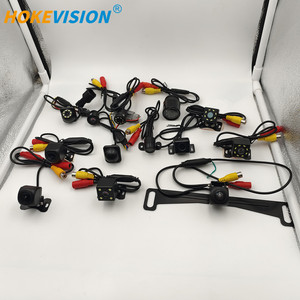 Minicámara de visión trasera hd para coches de marcha atrás, soporte de instalación de número de matrícula de licencia, 12v, fabricante - Product Image 2