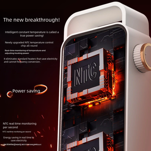 חימום חשמלי 2000w נייד עם חימום ptc עבור אוויר חם וקרים, מכשיר חימום רחוק של 3 מהירות - Product Image 4
