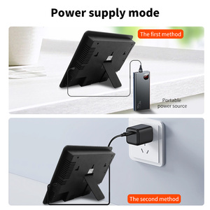 Sensor de temperatura inteligente para el hogar Estación meteorológica Reloj de pared Sonda dual Rea Monitoreo de tiempo Tuya App Control Pantalla LED - Product Image 3